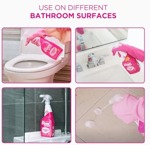 Stardrops The Pink Stuff Bathroom Foam Cleaner Spray, 30 Fl Oz
