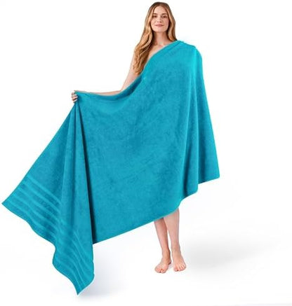 American Soft Linen 100% Cotton Luxury Turkish Towels, 35x70 XL Bath Sheet