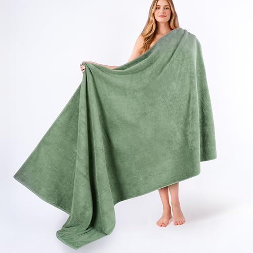 American Soft Linen 100% Cotton Luxury Turkish Towels, 40x80 XL Bath Sheet