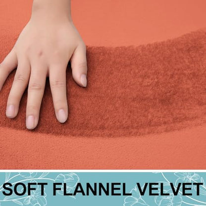 Smiry Memory Foam Bath Mat 24x16, Extra Soft and Absorbent Bathroom Rugs