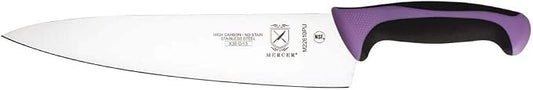 Mercer Culinary Millennia Color Handle Cutlery 10" Chef's Knife Purple