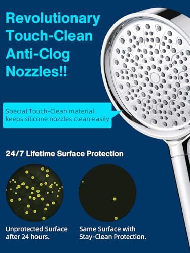 Cobbe Filtered Shower Head with Handheld - Filters Over 99% Of Chlorine