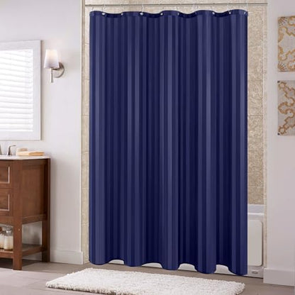 Fabric Shower Curtain Liner 72x72 Inch-Standard Size Cloth Shower Liners