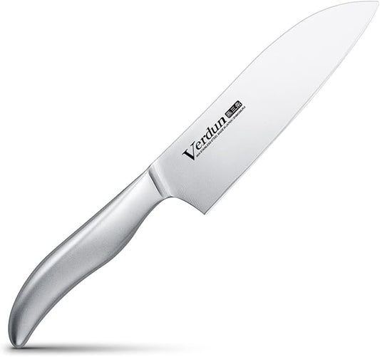 Shimomura Kogyo Made in Japan Verdun Santoku Knife 165mm Molybdenum Vanadium Steel Dishwasher compatible OVD-11 Niigata Tsubame Sanjo