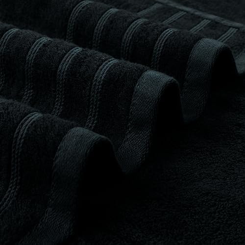 Avalon Towels Bath Towels Set of 4, Size 30 x 60 Inches, Highly Soft and Absorbent, Quick Drying, Lightweight, Perfect for Daily Use