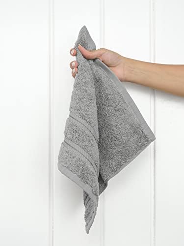 American Soft Linen 100% Cotton Luxury Turkish Towels, 4 PC Washcloth Set