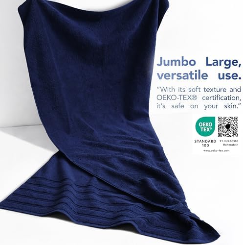 American Soft Linen 100% Cotton Luxury Turkish Towels, 35x70 XL Bath Sheet