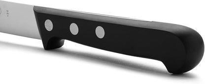 Arcos Sole Knife/Fish Knife Nitrum Stainless Steel and 170 mm blade. Designed for handling and preparing fish. Ergonomic Polypropylene Handle. Series UNIVERSAL. Color Black