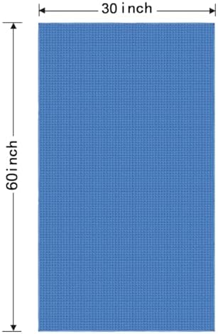 HOMEXCEL Waffle Bath Towels Set of 4 Pack, Waffle Towels for Bathroom, Blue