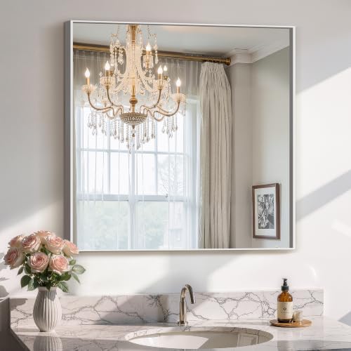 Bathroom Vanity Mirror for Wall, 30"x30" Bathroom Mirror for Over Sink