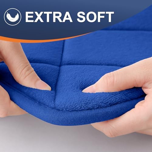 OLANLY Memory Foam Bath Mat 59x34, Ultra Soft and Absorbent Bathroom Rugs