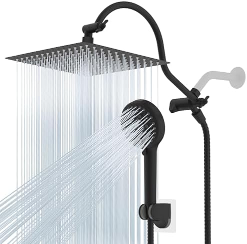 Hibbent All Metal cUPC Certified High Pressure Rainfall 12'' Shower Head