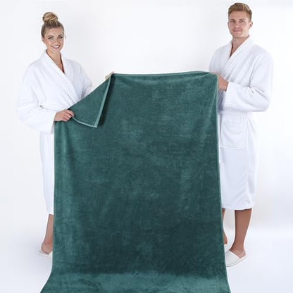 American Soft Linen 100% Cotton Luxury Turkish Towels, 40x80 XL Bath Sheet