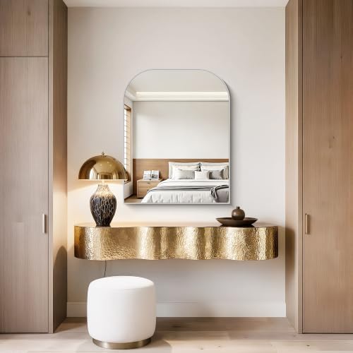 YIROMAN Bathroom Mirrors for Over Sink,24"x30" Silver Bathroom Vanity Mirror