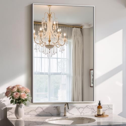 Bathroom Vanity Mirror for Wall, 24"x36" Bathroom Mirror for Over Sink