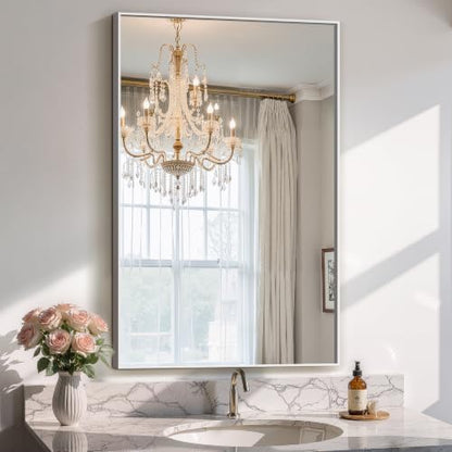Bathroom Vanity Mirror for Wall, 24"x36" Bathroom Mirror for Over Sink