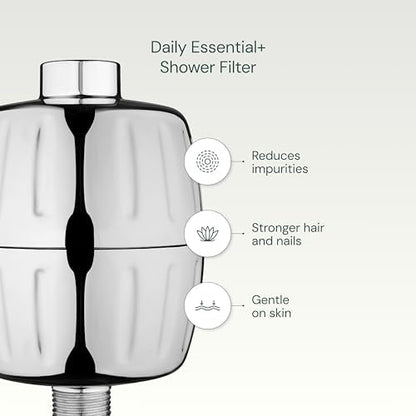 Aquabliss SF500 Daily Essential+ Shower Filter - Chrome