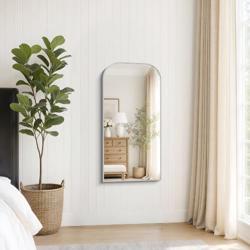 YIROMAN Bathroom Mirrors for Over Sink,18"x36" Silver Vanity Mirror