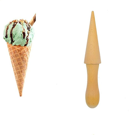 Cone Roller, Waffle Cone Shaper Pizzelle Roller, Pizzelle Cone Roller, Ice Cream Cone Mold for Dessert Cooking Decorating Baking Accessories