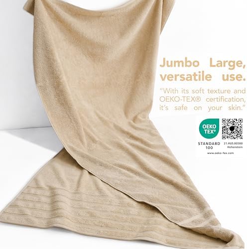 American Soft Linen 100% Cotton Luxury Turkish Towels, 2PC 35x70 Bath Sheet