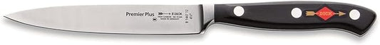 F. DICK – Premier Plus Paring Knife - Kitchen knife with 4.7" blade & 56 HRC - Ideal for small cutting work - Ultra sharp - Stainless steel - Ergonomic handle - High carbon - Made in Germany