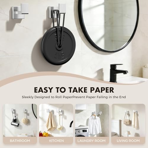 15-Pieces Brushed Nickel Bathroom Accessories Set, 16 Inch Towel Bar Set