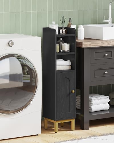 Hzuaneri Bathroom Storage Cabinet, Small Corner Floor Cabinet