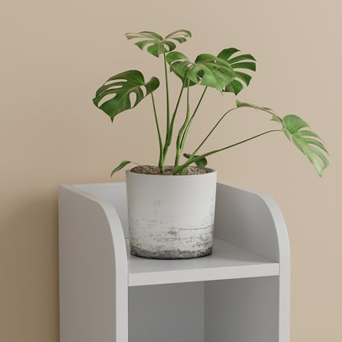 Homhedy Small Bathroom Storage Cabinet, Narrow Toilet Paper Cabinet