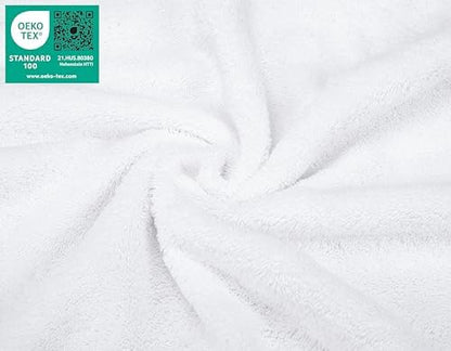 American Soft Linen 100% Cotton Luxury Turkish Towels, 4 PC Washcloth Set
