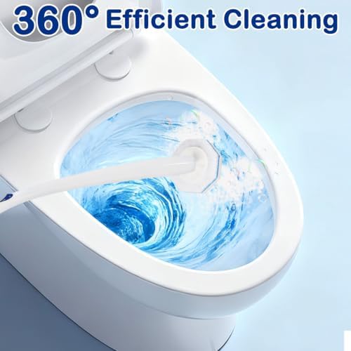 100 Count Toilet Bowl Brush Refills for Clorox, Upgrade 3-Layer Thickened