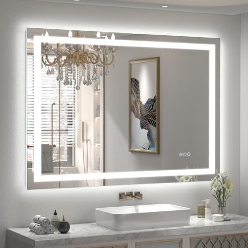 44x36 Inch LED Mirror for Bathroom