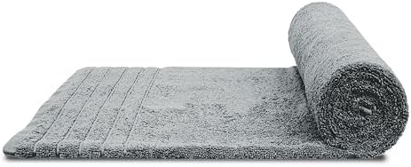 Tens Towels 2 Piece Extra Large Bath Sheets 35 x 70 Inches, Cool Grey