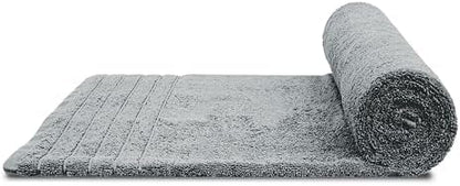 Tens Towels 2 Piece Extra Large Bath Sheets 35 x 70 Inches, Cool Grey