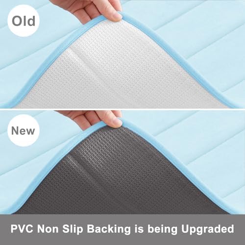 Buganda Memory Foam Bath Mat 30 x 20, Ultra Soft Absorbent Bathroom Rugs