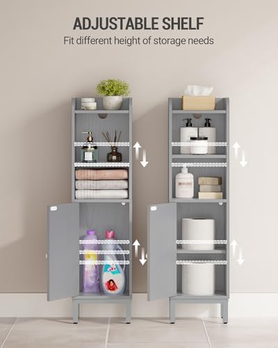 Hzuaneri Bathroom Storage Cabinet, Small Corner Floor Cabinet
