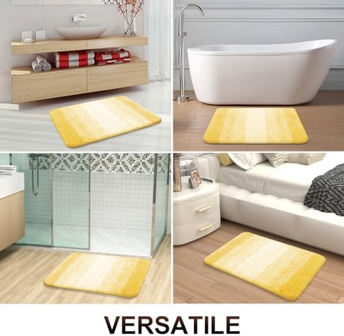 OLANLY Large Bathroom Rugs 50x30, Extra Soft Absorbent Microfiber Bath Rugs