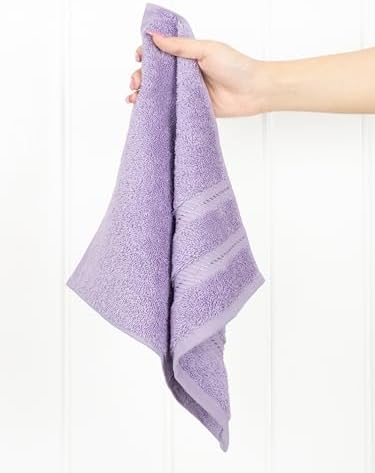 American Soft Linen 100% Cotton Luxury Turkish Towels, 4 PC Washcloth Set
