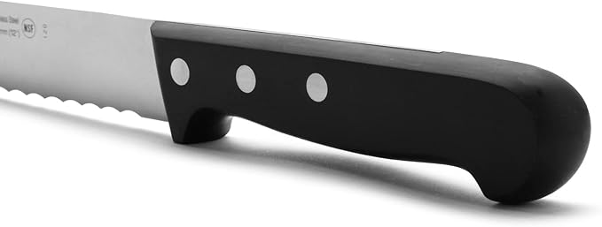 Arcos Pastry Knife/Cake Knife 12Inch Nitrum Stainless Steel and 300mm Blade.Ergonomic Polypropylene Handle. Allows to cut and prepare the bases for cakes and pastries. Series Universal. Color Black