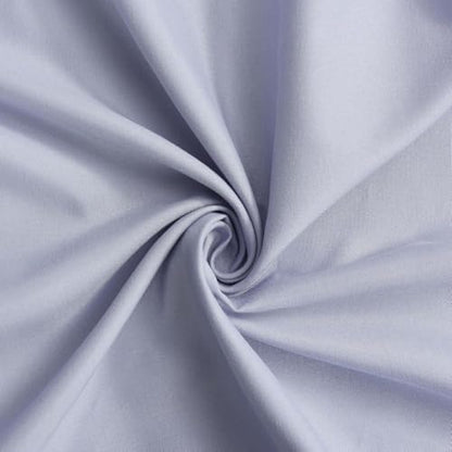Homechoice Decor Fog Blue Ruffle Shower Curtain 72“ W x 84” H