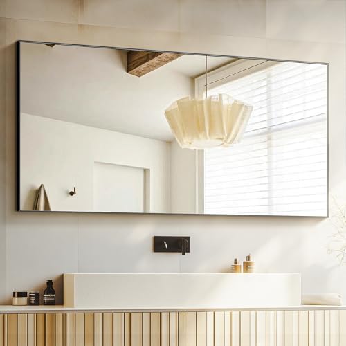 Bathroom Vanity Mirror for Wall, 55"x30" Bathroom Mirror for Over Sink