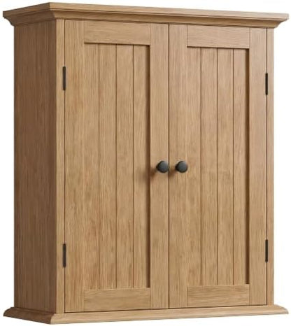 ChooChoo Bathroom Wall Cabinet with 2 Doors, Over The Toilet