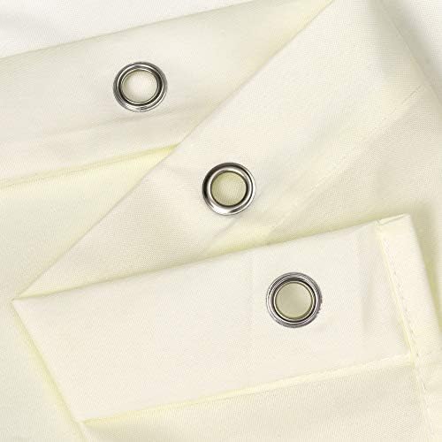 N&Y HOME Fabric Shower Curtain or Liner 36 x 72 Inches Stall Size, Sand