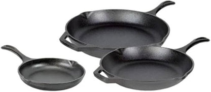 Lodge Chef Collection 3pc Set (8”, 10", & 12" Skillet)