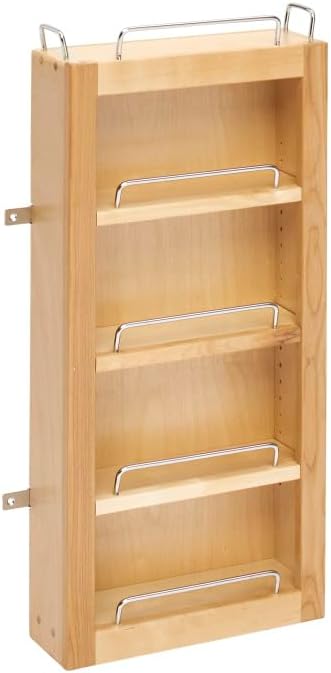 REV-A-Shelf Wood Base Cabinet Door Mount Organizer