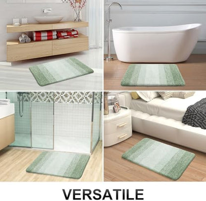 OLANLY Bathroom Runner Rug 59x20, Extra Soft Absorbent Microfiber Bath Rugs
