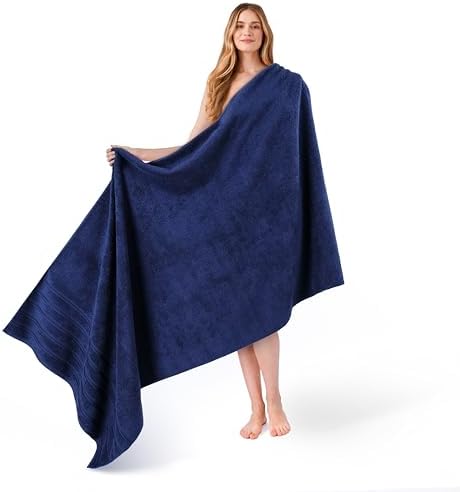 American Soft Linen 100% Cotton Luxury Turkish Towels, 35x70 XL Bath Sheet