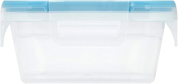 Snapware Plastic Total Solutions (5-Pack, 3 Cup) Food Storage Containers Set, Airtight & Leakproof Plastic Locking BPA-Free Lids Tupperware, Freezer Dishwasher Microwave Safe