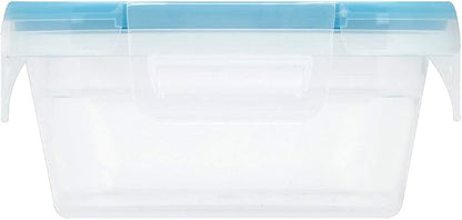 Snapware Plastic Total Solutions (5-Pack, 3 Cup) Food Storage Containers Set, Airtight & Leakproof Plastic Locking BPA-Free Lids Tupperware, Freezer Dishwasher Microwave Safe