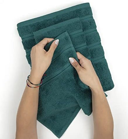 American Soft Linen 100% Cotton Luxury Turkish Towels, 6 Piece Towel Set