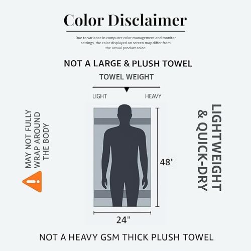 Premium Bath Towel Set - 24 x 48 Pack of 6 100% Cotton Terry Towels for Bathroom - Quick Dry - Highly Absorbent - Soft Feel - Pool - Spa - Gym - Hand Towel for Daily Use - Burgundy